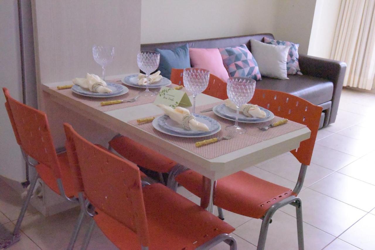 Apartmán Flat Residencial C Lazer Completo Em Caldas Novas Exteriér fotografie