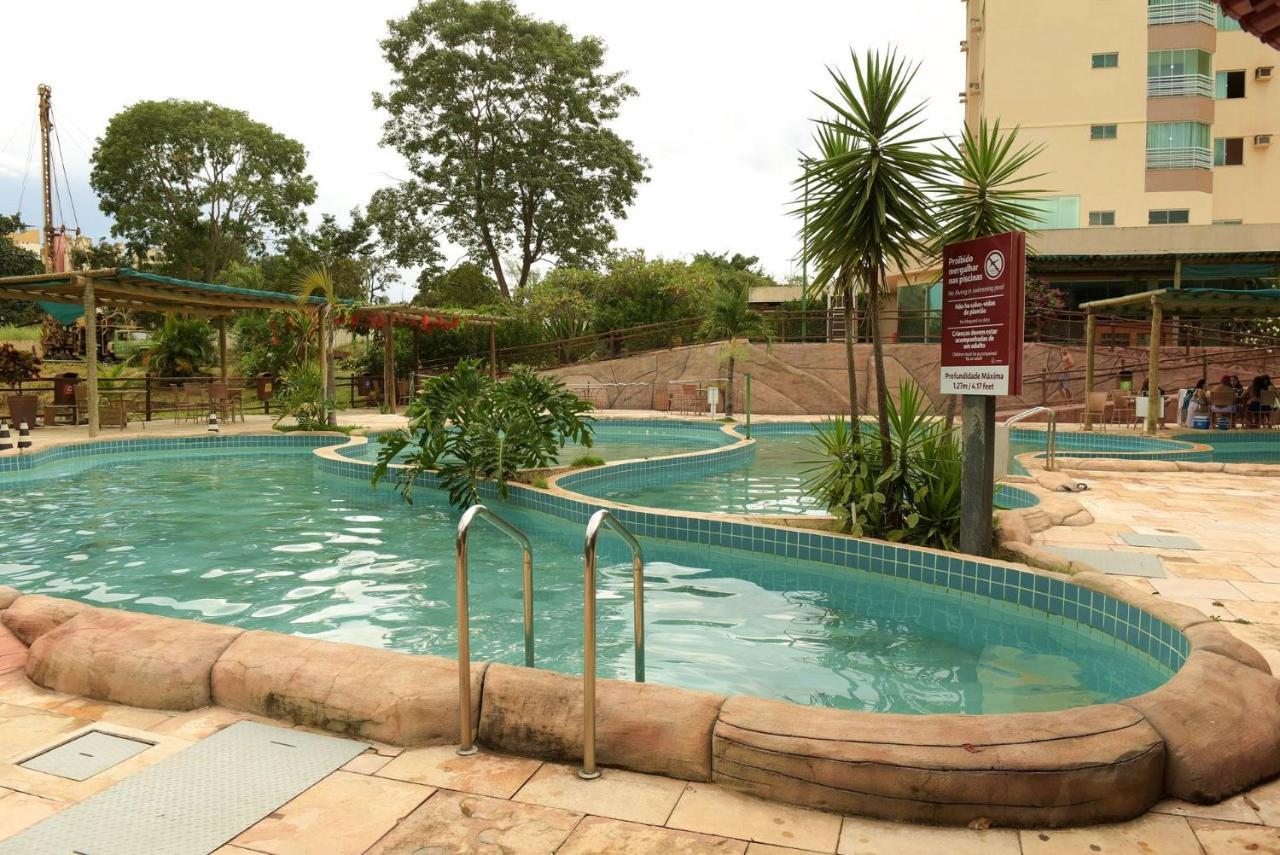 Apartmán Flat Residencial C Lazer Completo Em Caldas Novas Exteriér fotografie